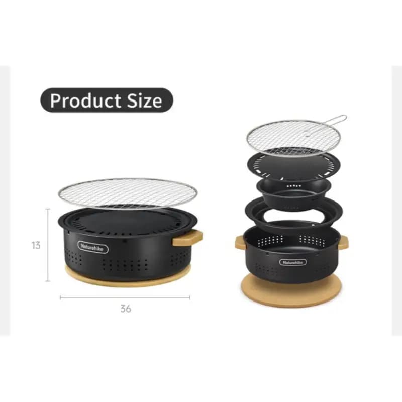 اجاق گاز گرد نیچرهایک مدل CNK2550CF010 — تصویر ۲