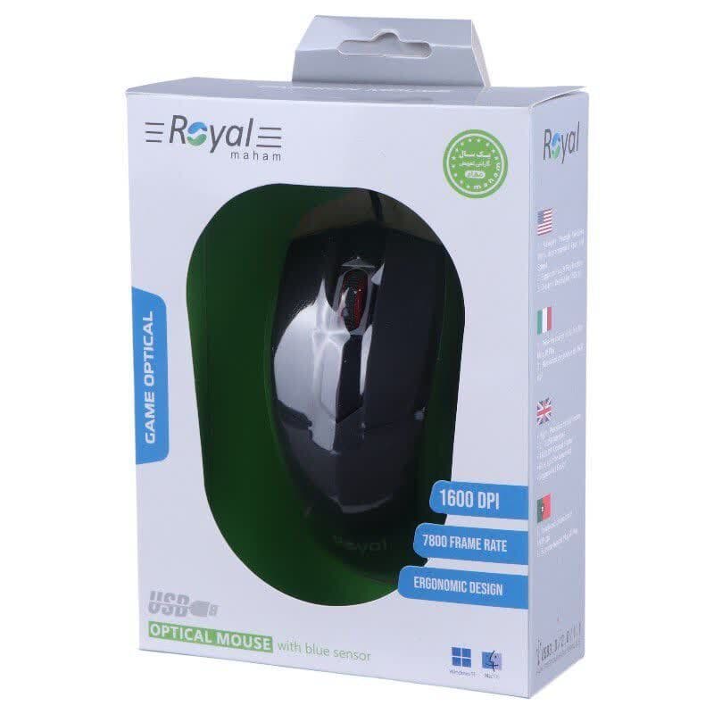 موس عمده رویال مدل R-M262 — تصویر ۲