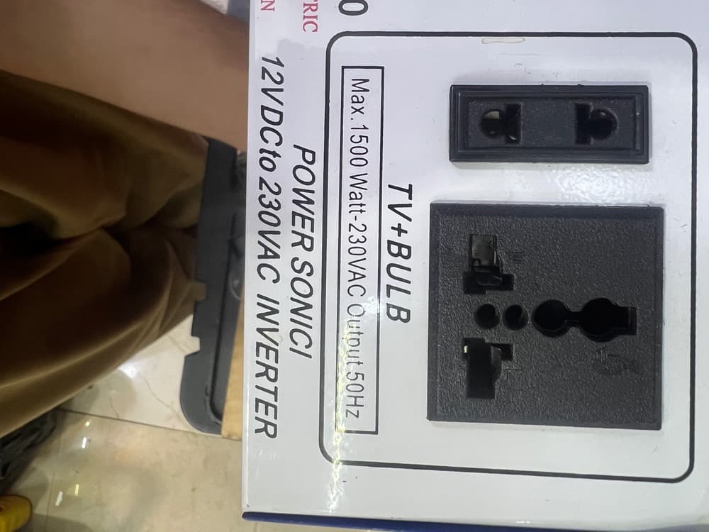 باطری شارژ کن دو کاره Inverter 1500W — تصویر ۲