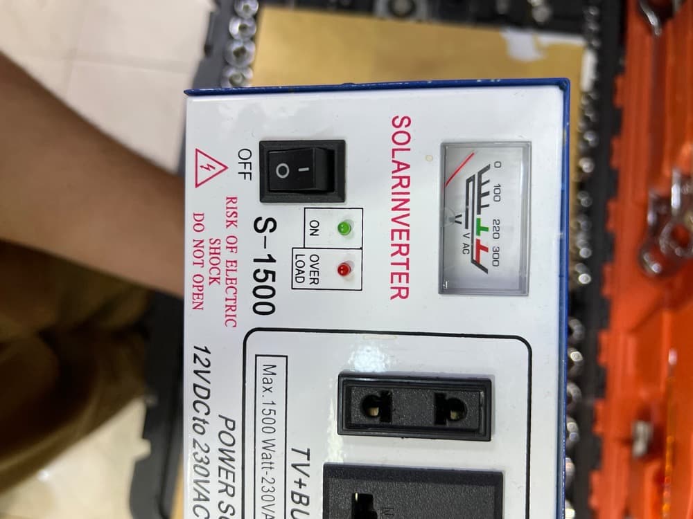 باطری شارژ کن دو کاره Inverter 1500W — تصویر ۵