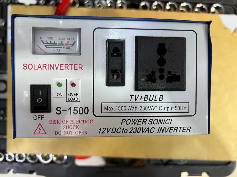 باطری شارژ کن دو کاره Inverter 1500W