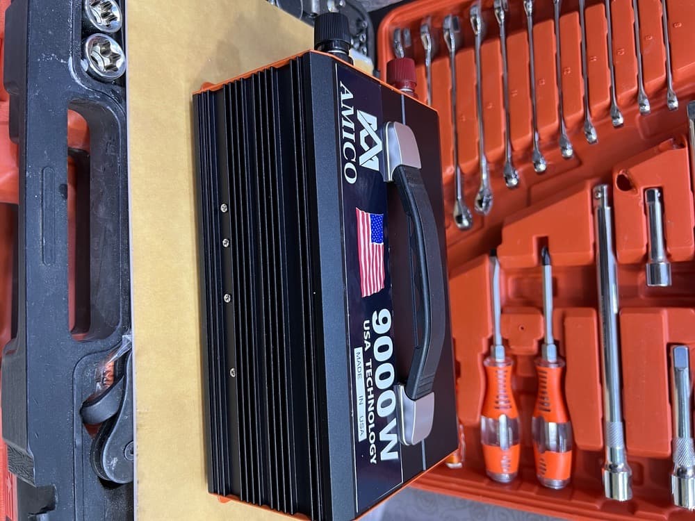اینورتر مبدل برق خودرو Amico 9000w — تصویر ۲