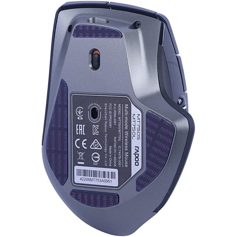 موس بی سیم دو حالته رپو مدل MT750L — تصویر ۷
