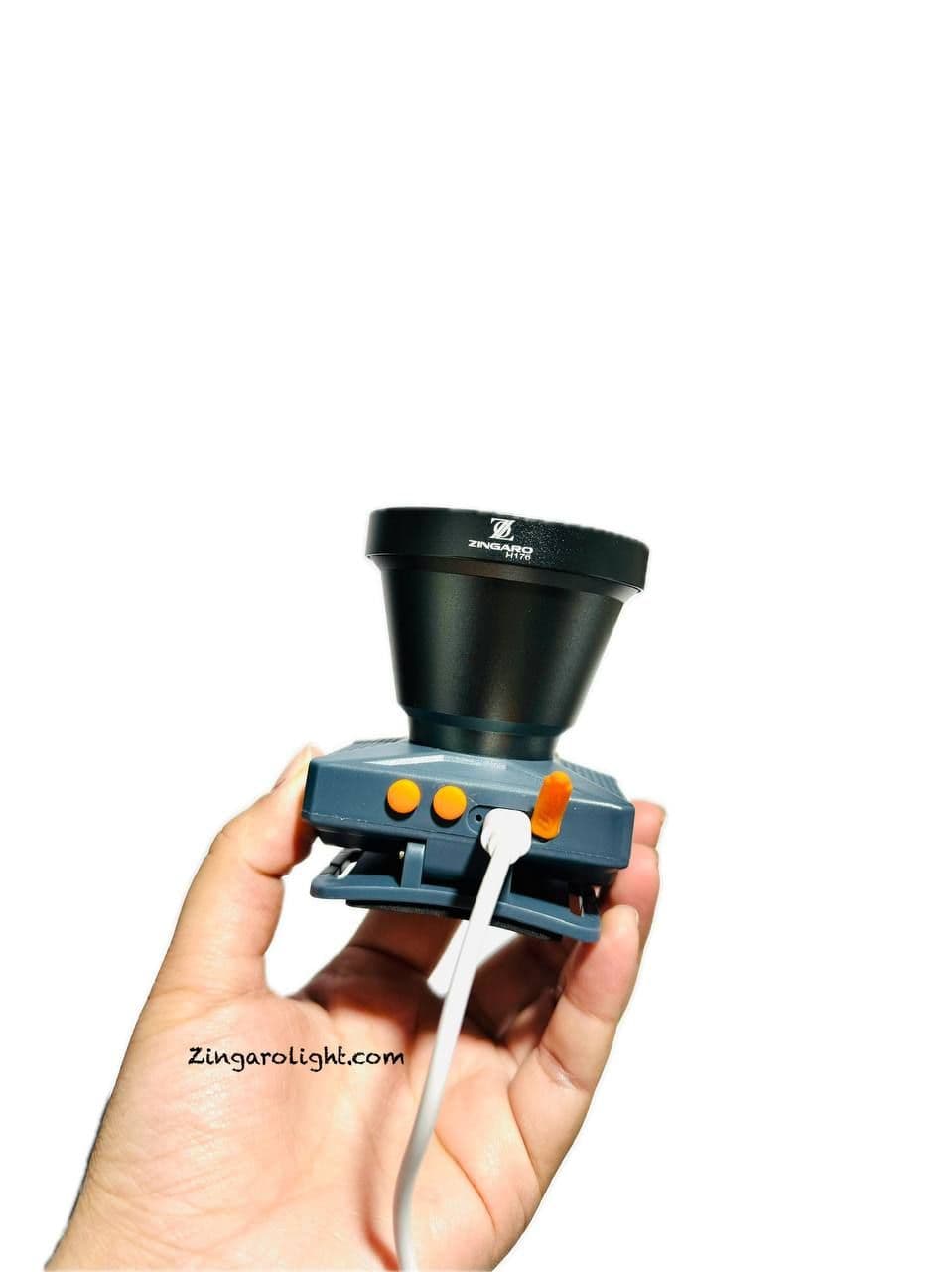 چراغ پیشانی شارژی Zingaro مدل H176 — تصویر ۲