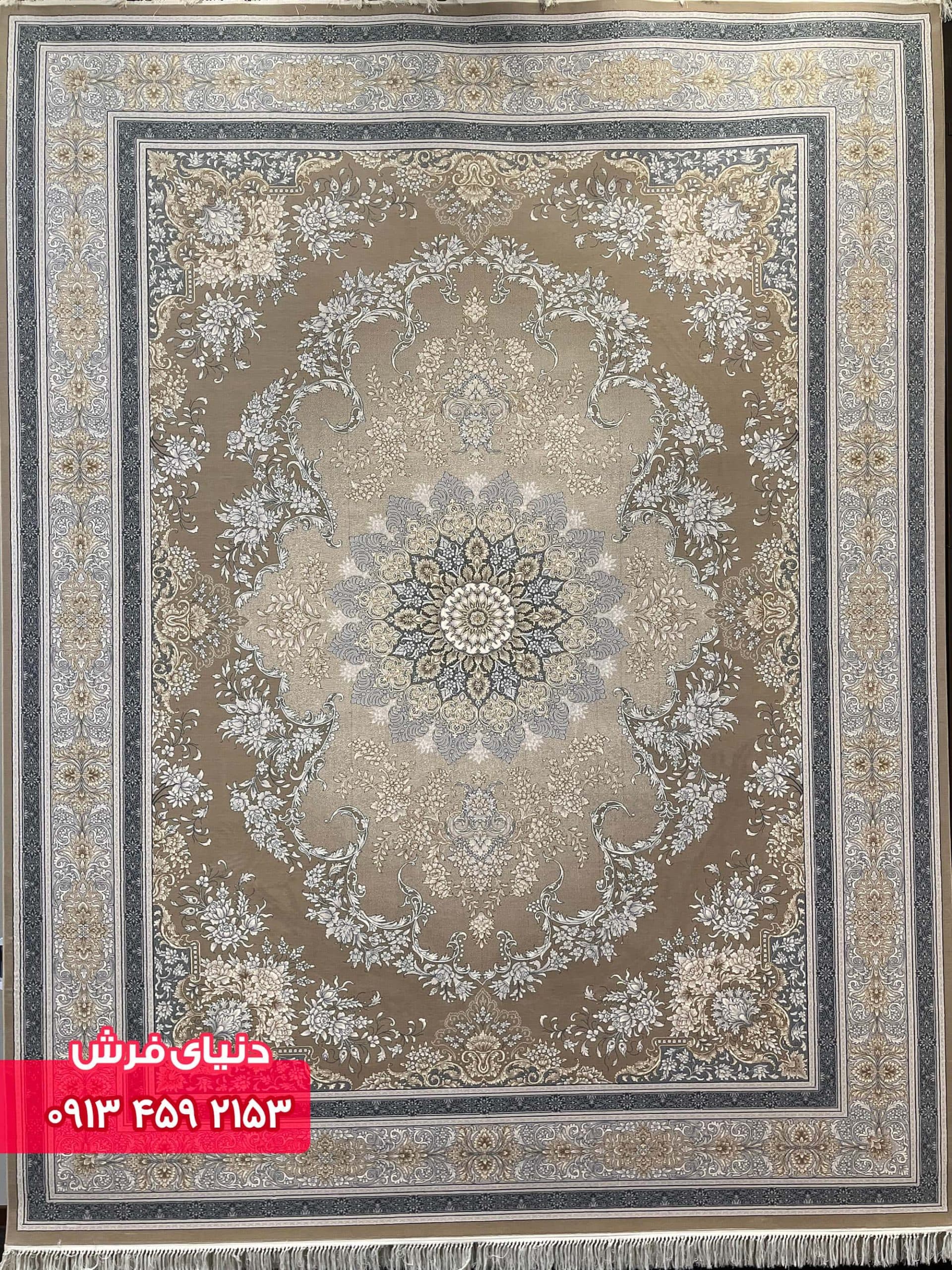 فرش کد 1135 زمینه خاکی