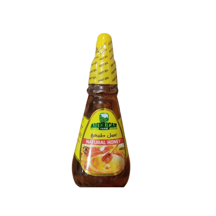عسل طبیعی امریکن فارم وزن 400 گرم