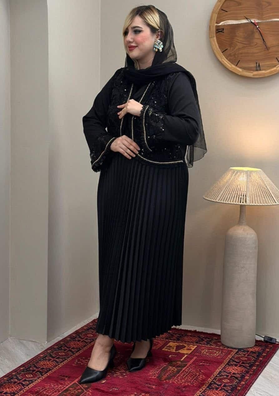 ست کت سارافون مجلسی مدل جواهر