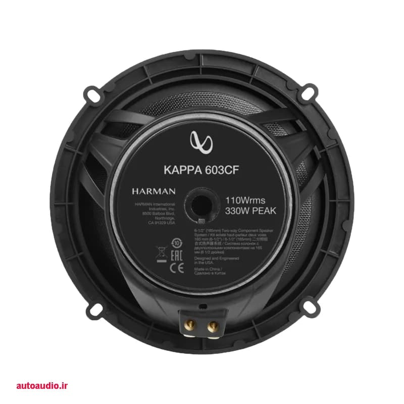 کامپوننت اینفینیتی مدل Infinity KAPPA 603 CF — تصویر ۲
