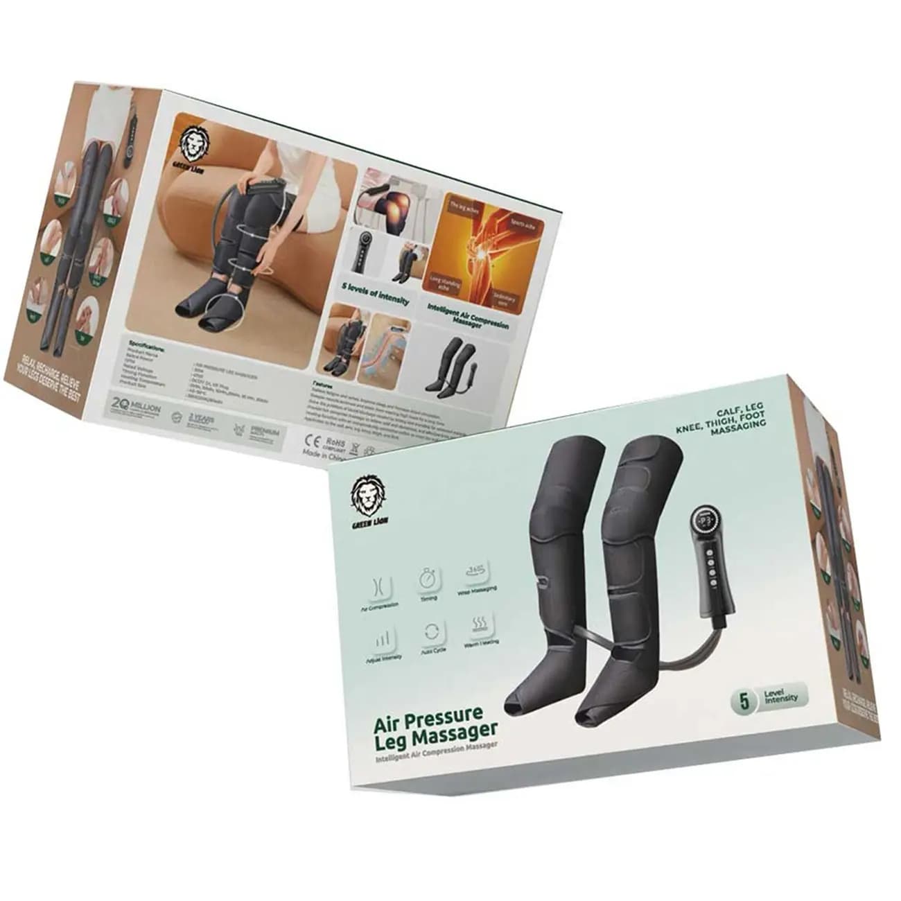 ماساژور پا گرین لاین – Air Pressure Leg Massager