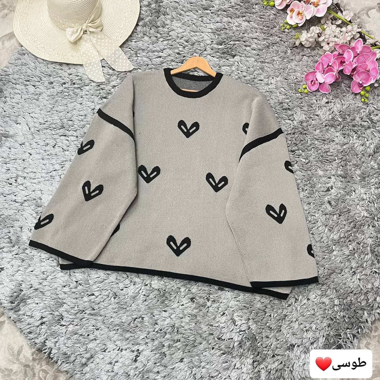 بلوز بافت لش قلب — تصویر ۸