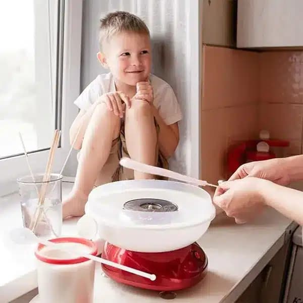 دستگاه پشمک ساز گرین لاین مدل GNCTNCDY Cotton Candy Maker — تصویر ۳