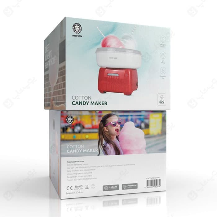 دستگاه پشمک ساز گرین لاین مدل GNCTNCDY Cotton Candy Maker — تصویر ۵