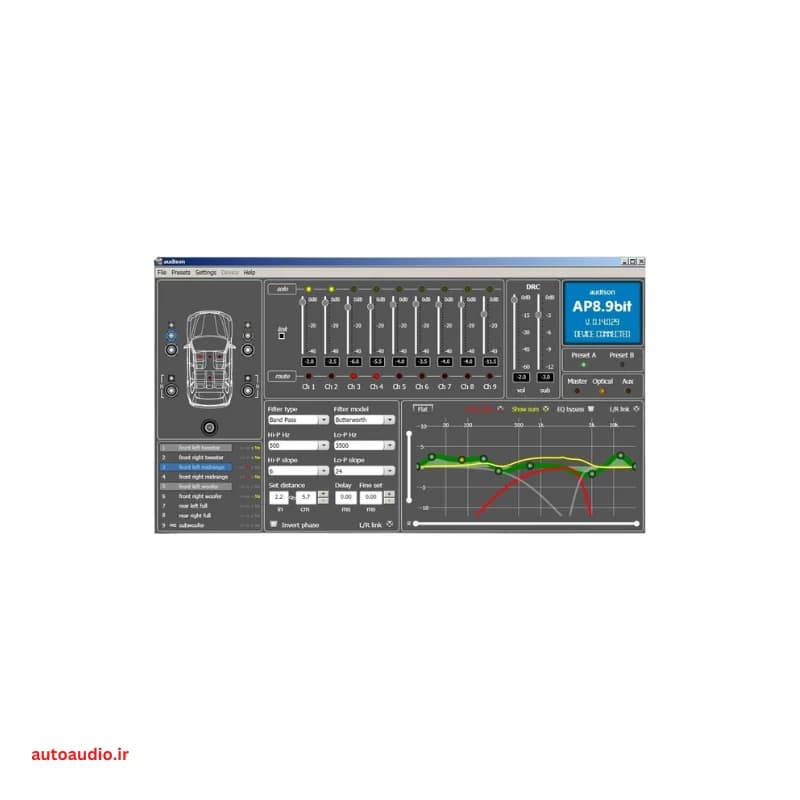 آمپلی فایر پروسسور اودیسون Audison AP4.9 bit — تصویر ۲