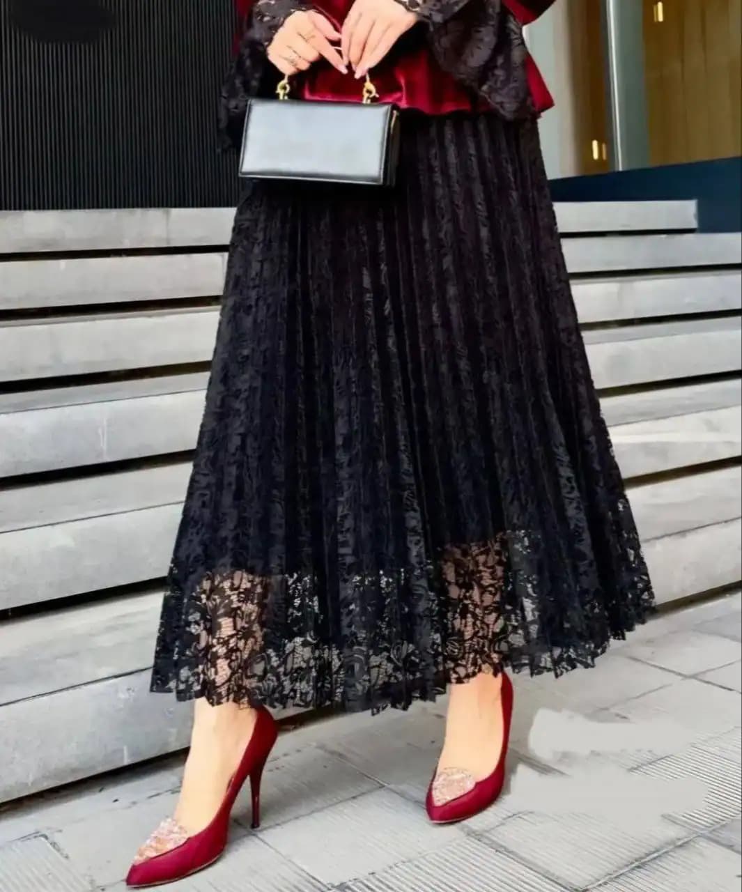 دامن پلیسه گیپور