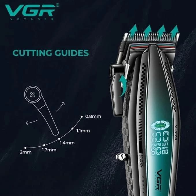 ماشین اصلاح موی سر و صورت وی جی ار مدل v-270 — تصویر ۲