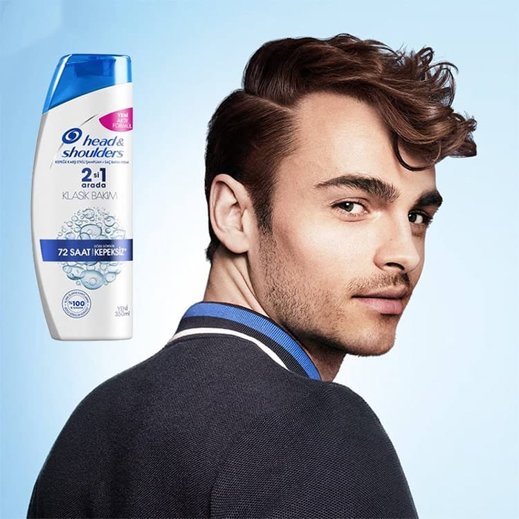 شامپو ضد شوره شولدرز کلاسیک Classic Clear 2in1 حجم 330 میل — تصویر ۳