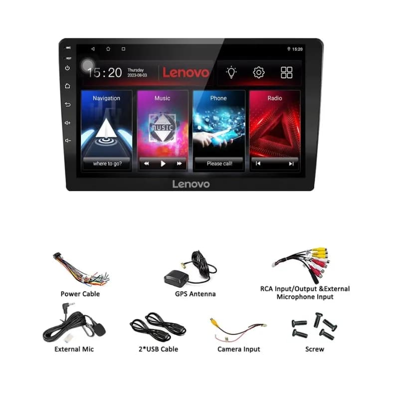 مانیتور لنوو 4 به 64 مدل Lenovo D1-8409 — تصویر ۴