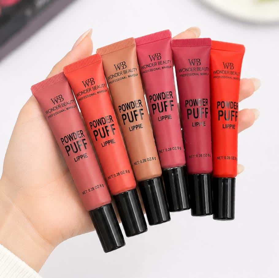 💄✨ رژلب کوشنی Powder Puff ✨💄 — تصویر ۲