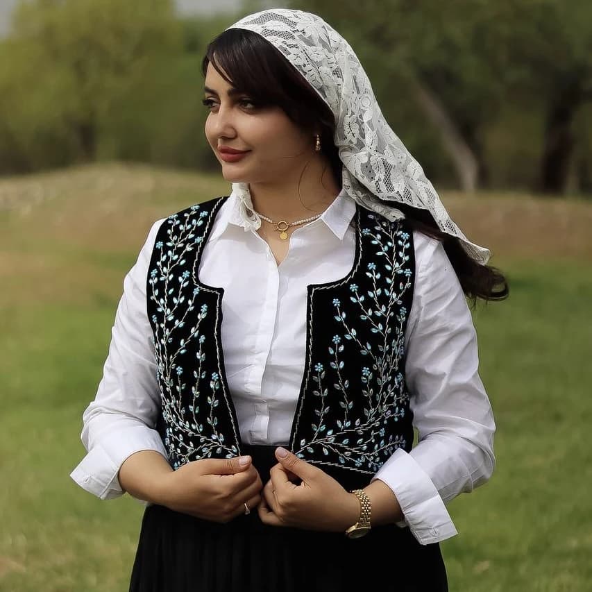 سخمه جواهردوزی طرح شکوفه پاستیلی کد 1148 — تصویر ۵