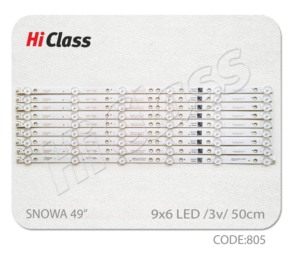 بک لایت تلویزیون اسنوا 49 اینچ مدل K49WD7,49S39,49S37