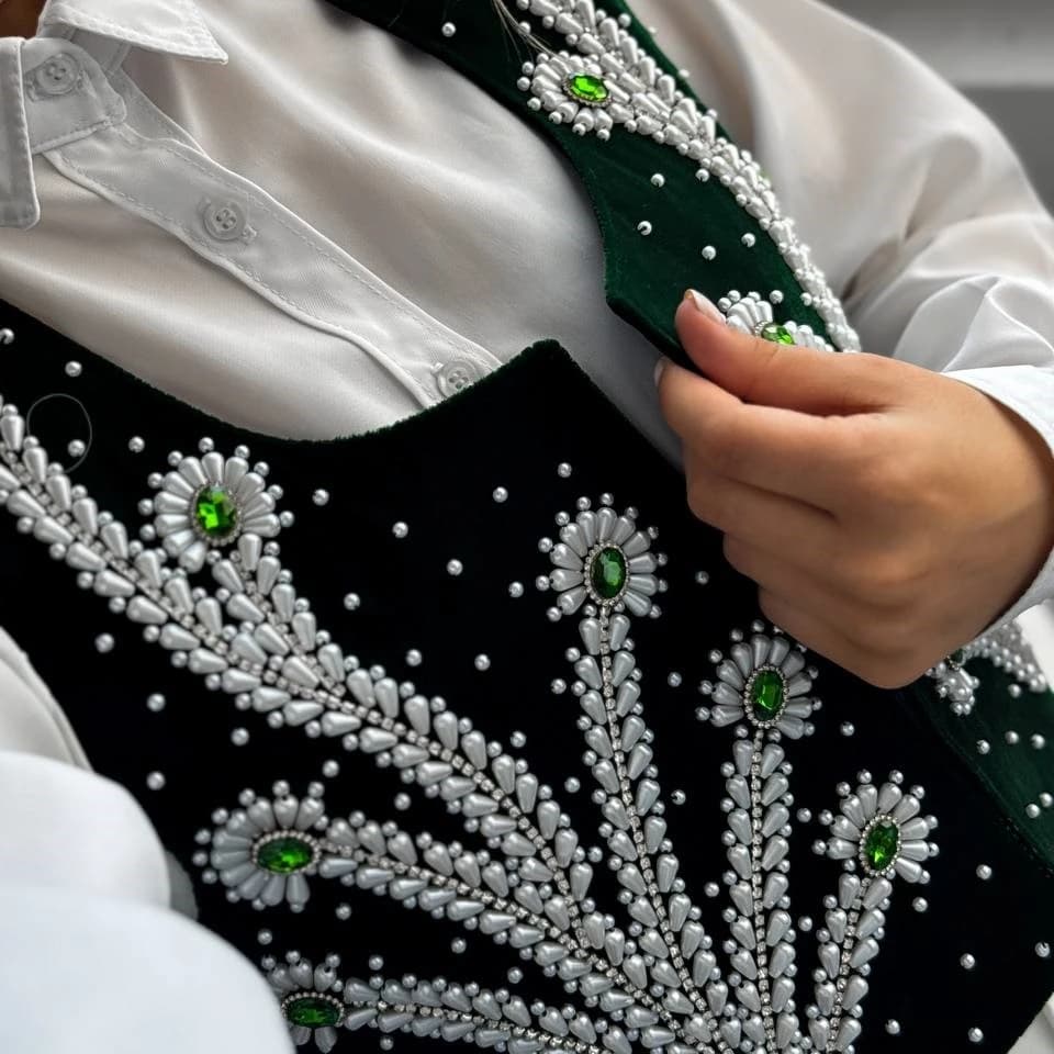 سخمه جواهردوزی خوشه پر رنگی کد 1130 — تصویر ۴