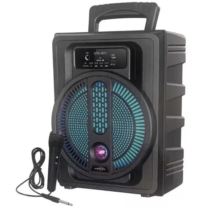 اسپیکر بلوتوثی قابل حمل مدل GTS-1671 — تصویر ۲