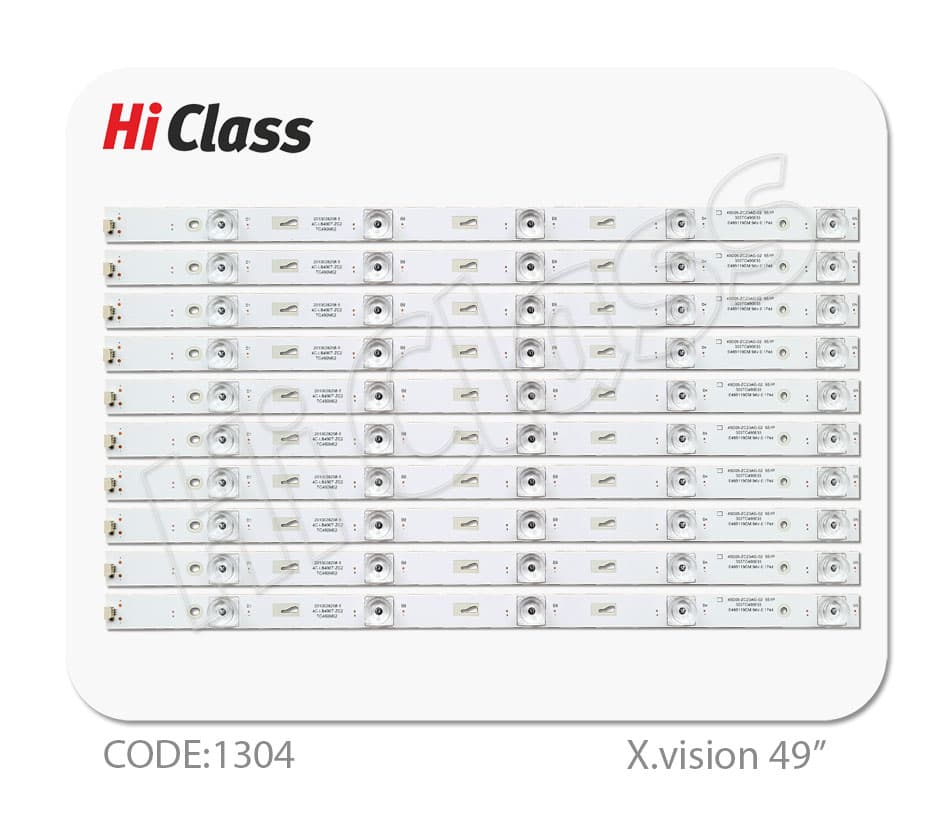 بک لایت تلویزیون ایکس ویژن 49 اینچ مدل 49XTU625