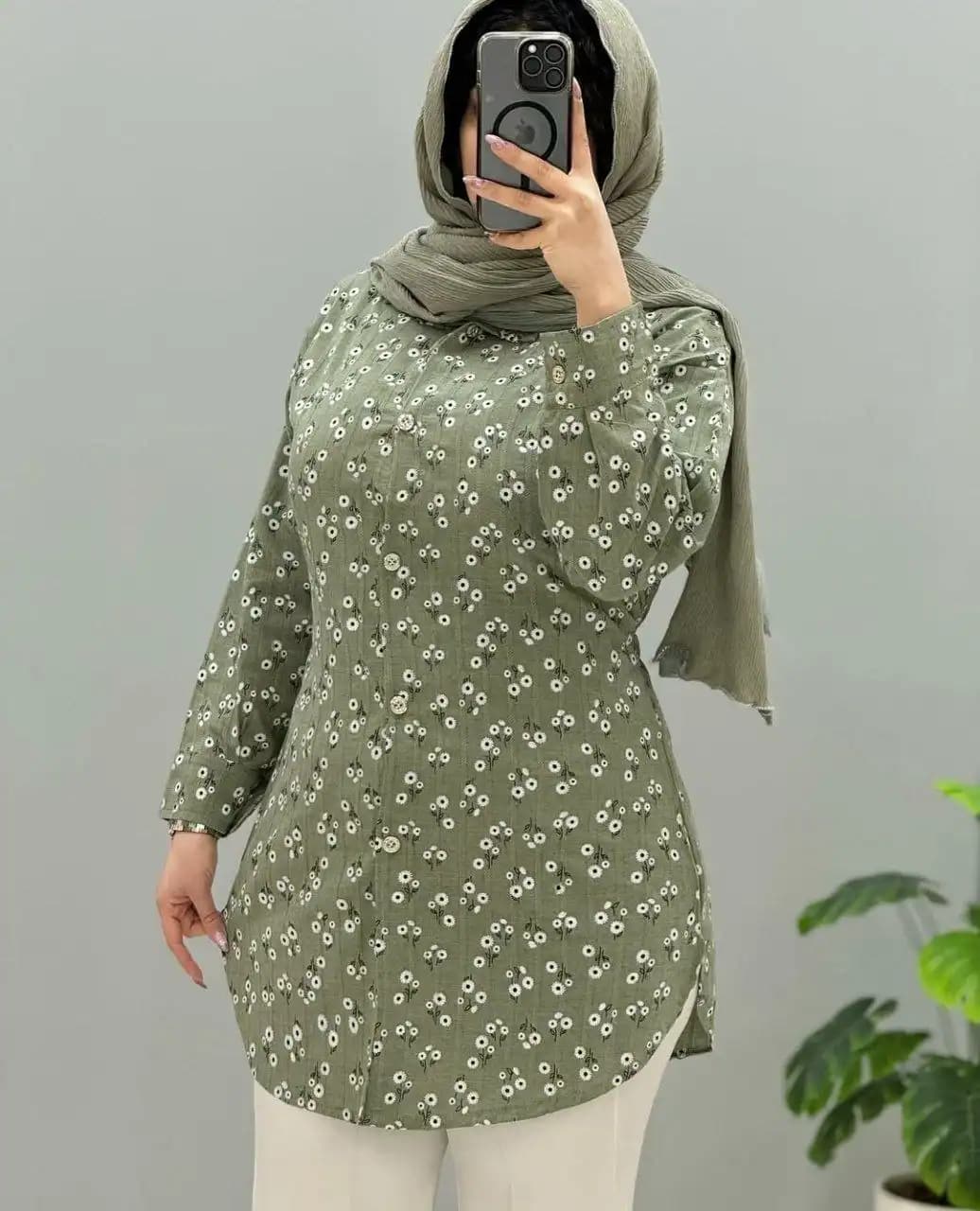 شومیز مانتویی سونیا — تصویر ۷