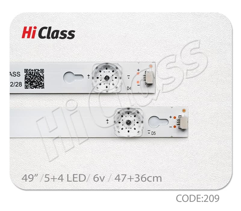 بک لایت تلویزیون تی سی ال 49 اینچ مدل 49D2900 و 49S4900 و 49S4910 و 49PU2S — تصویر ۳