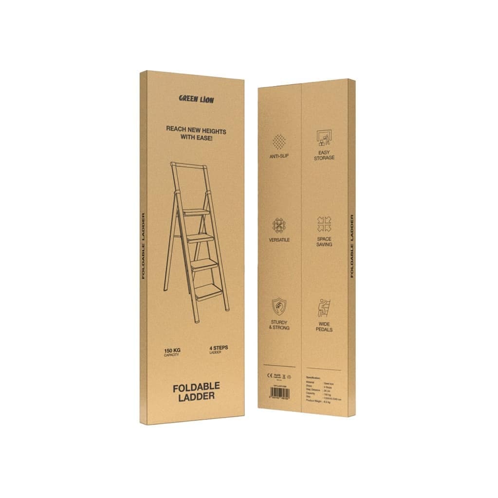 نردبان تاشو گرین لاین Green Lion Foldable Ladder — تصویر ۲