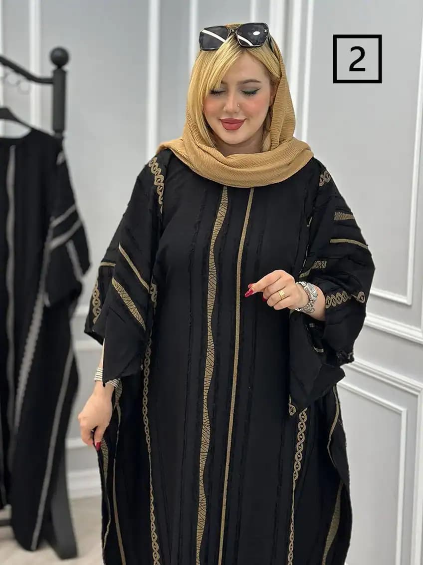 مانتو عبایی مدل سپیدار — تصویر ۵