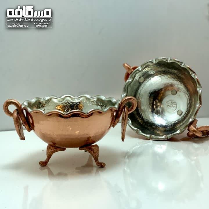 پیاله ی مسی پایه دار جدید(نانو شده)