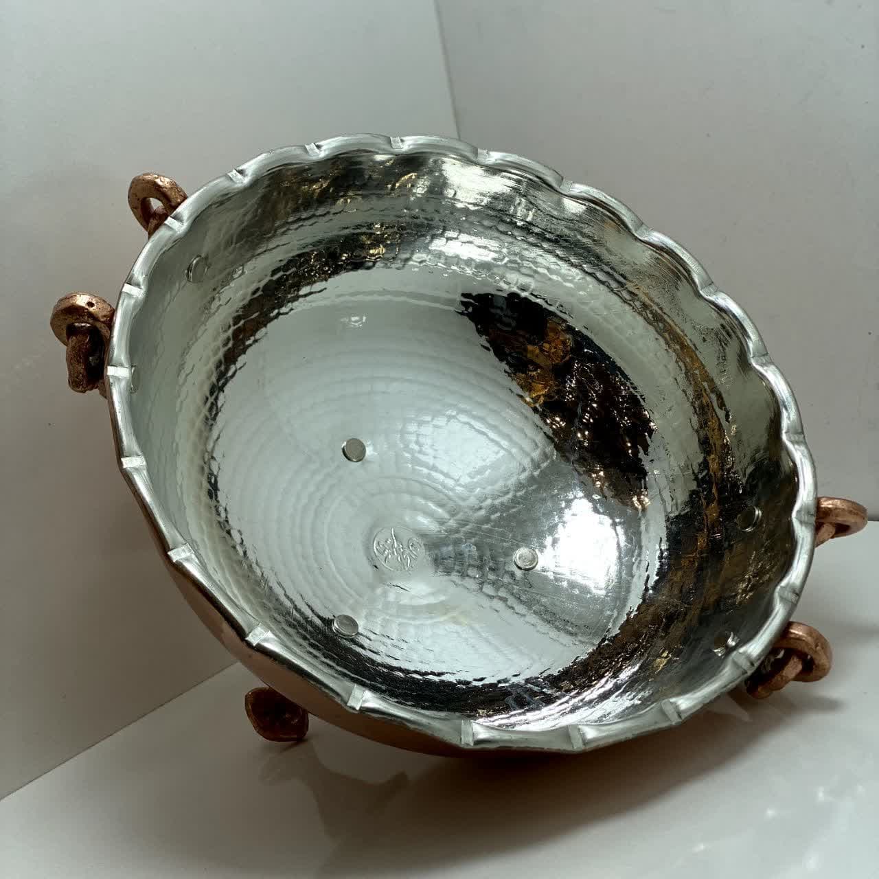 کاسه آجیل خوری مسی (سایز 3 ) — تصویر ۲