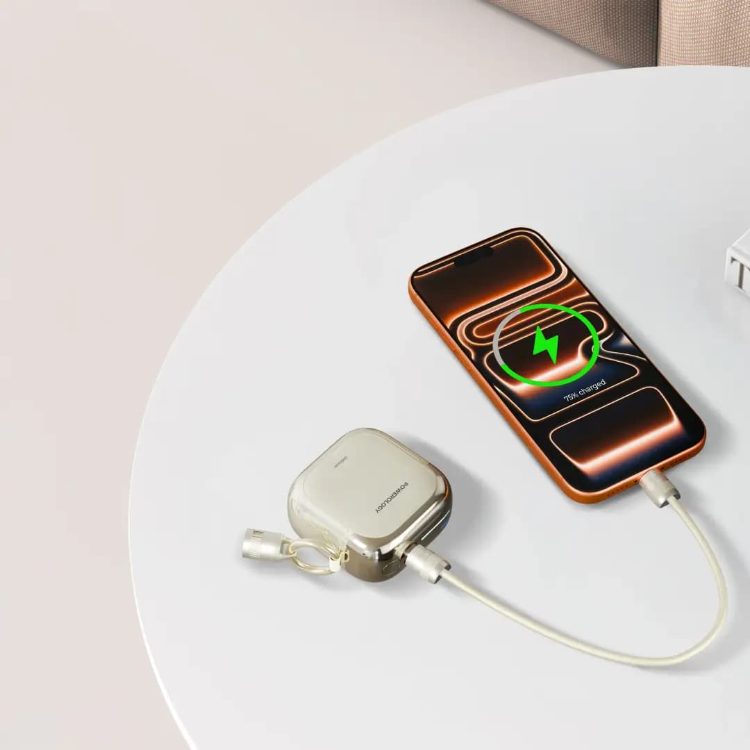 پاوربانک 10 هزار میلی آمپر Bahamas پاورولوژی(PPBCHA103)Powerology Bahamas 10000mAh Power Bank — تصویر ۳