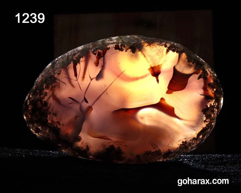 سنگ زینتی عقیق | code:1239 — تصویر ۲