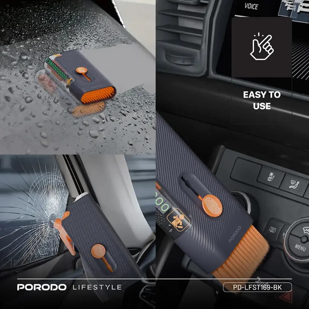 کیت ایمنی اضطراری خودرو پرودو(PD-LFST169)Porodo Lifestyle Vehicle Emergency Safety Kit — تصویر ۶