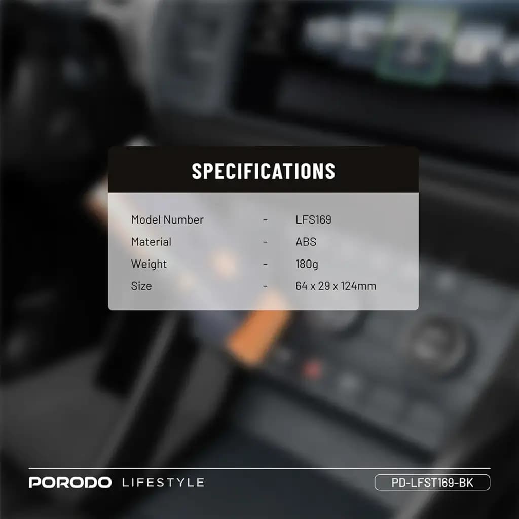 کیت ایمنی اضطراری خودرو پرودو(PD-LFST169)Porodo Lifestyle Vehicle Emergency Safety Kit — تصویر ۳