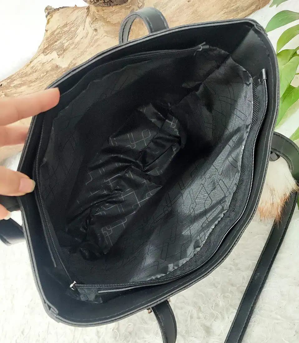کیف بزرگ دانشجویی مدل منگوله ساده — تصویر ۵