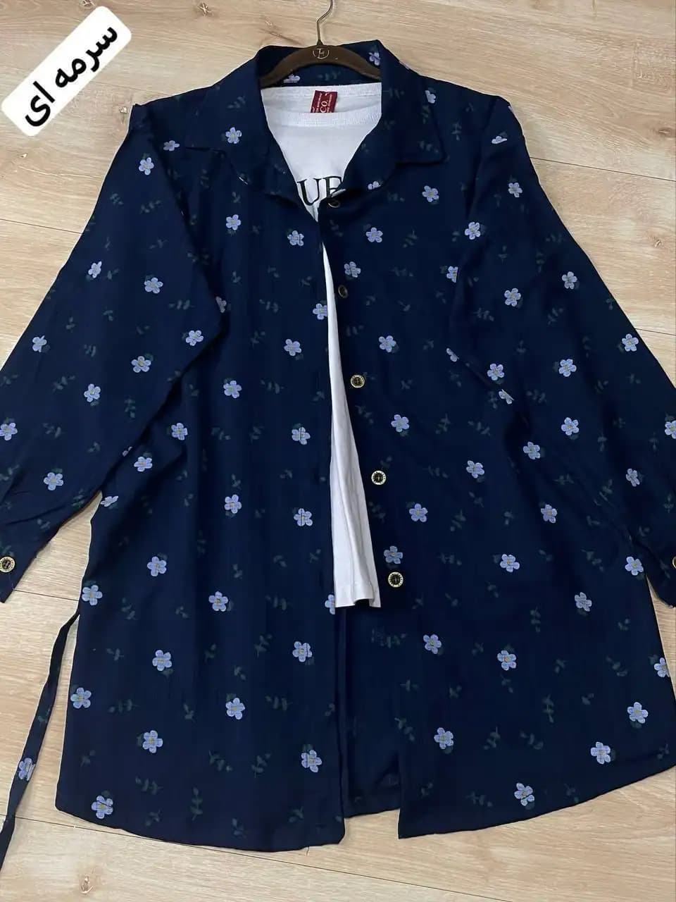 شومیز کراش گل گچی — تصویر ۶