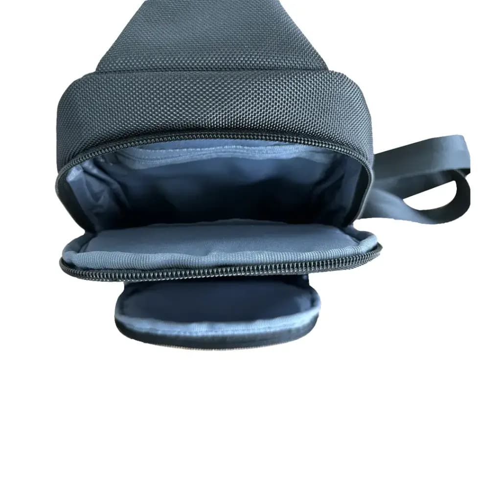 کیف تک بند و کراس بادی Urban لولو(LVLUSBBK)Levelo Urban Sling Bag – Black — تصویر ۶