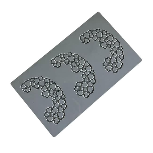 قالب سیلیکونی گارنیش پاونی مدل PR007S