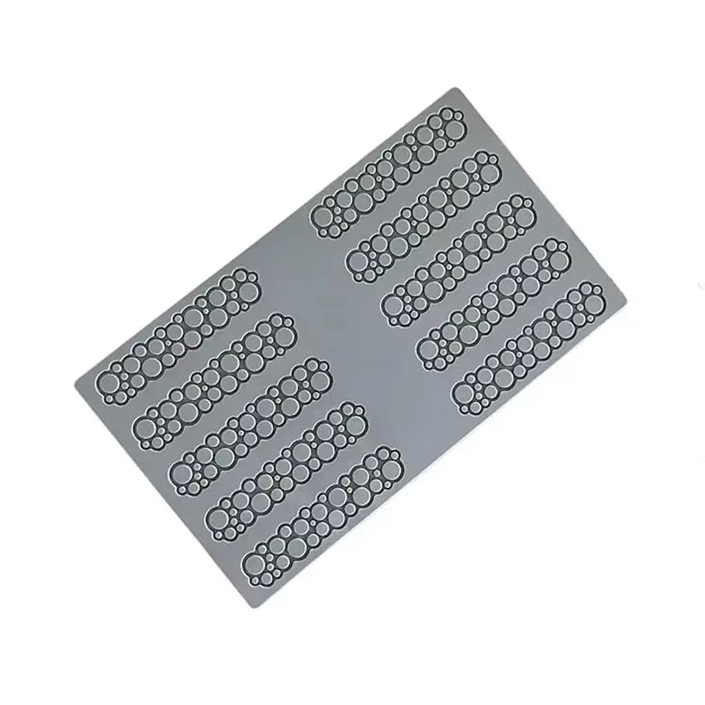 قالب سیلیکونی گارنیش پاونی مدل PR006S — تصویر ۴
