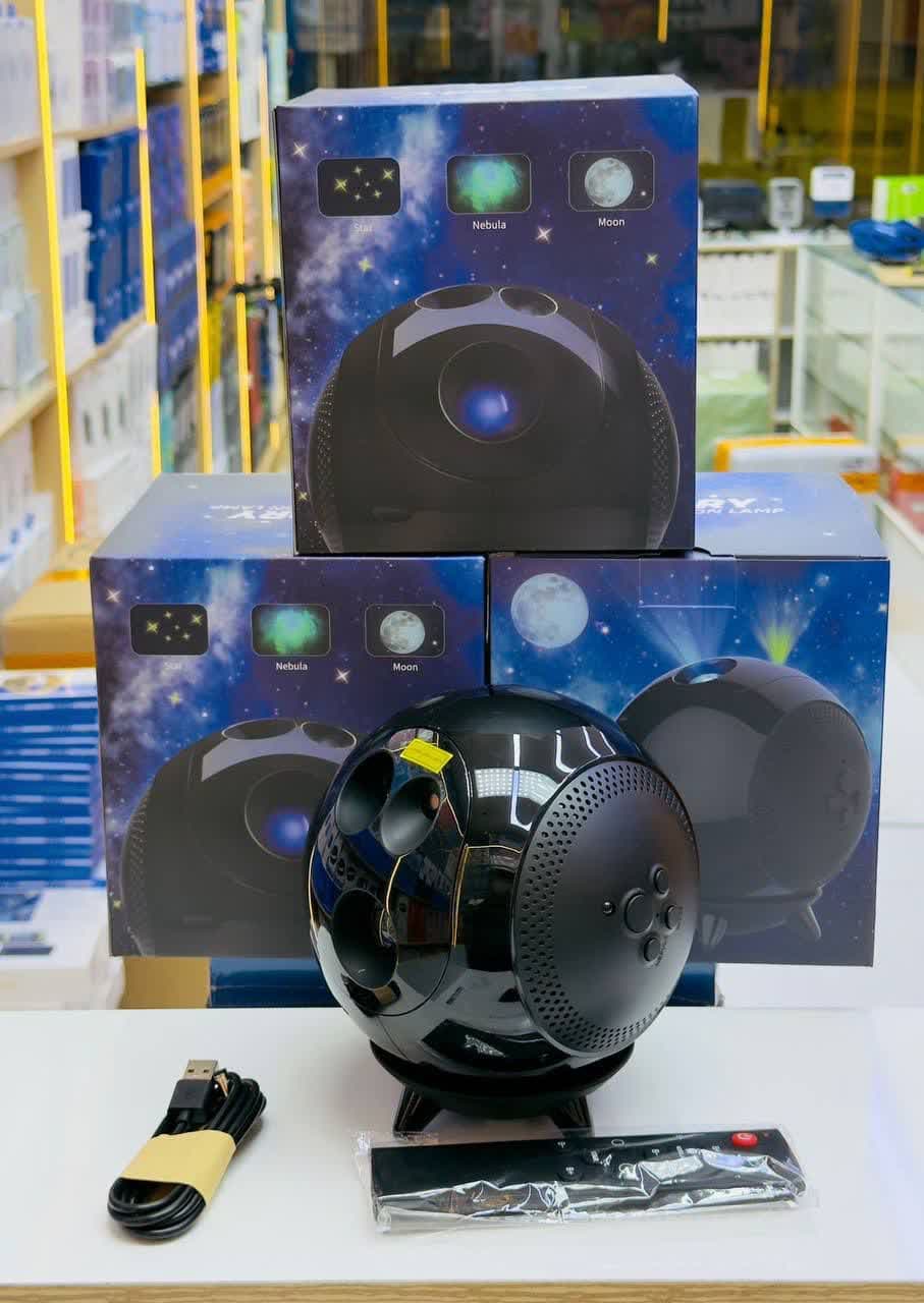 چراغ خواب فضایی کهکشانی مدل STARRY PROJECTION LAMP وارداتی