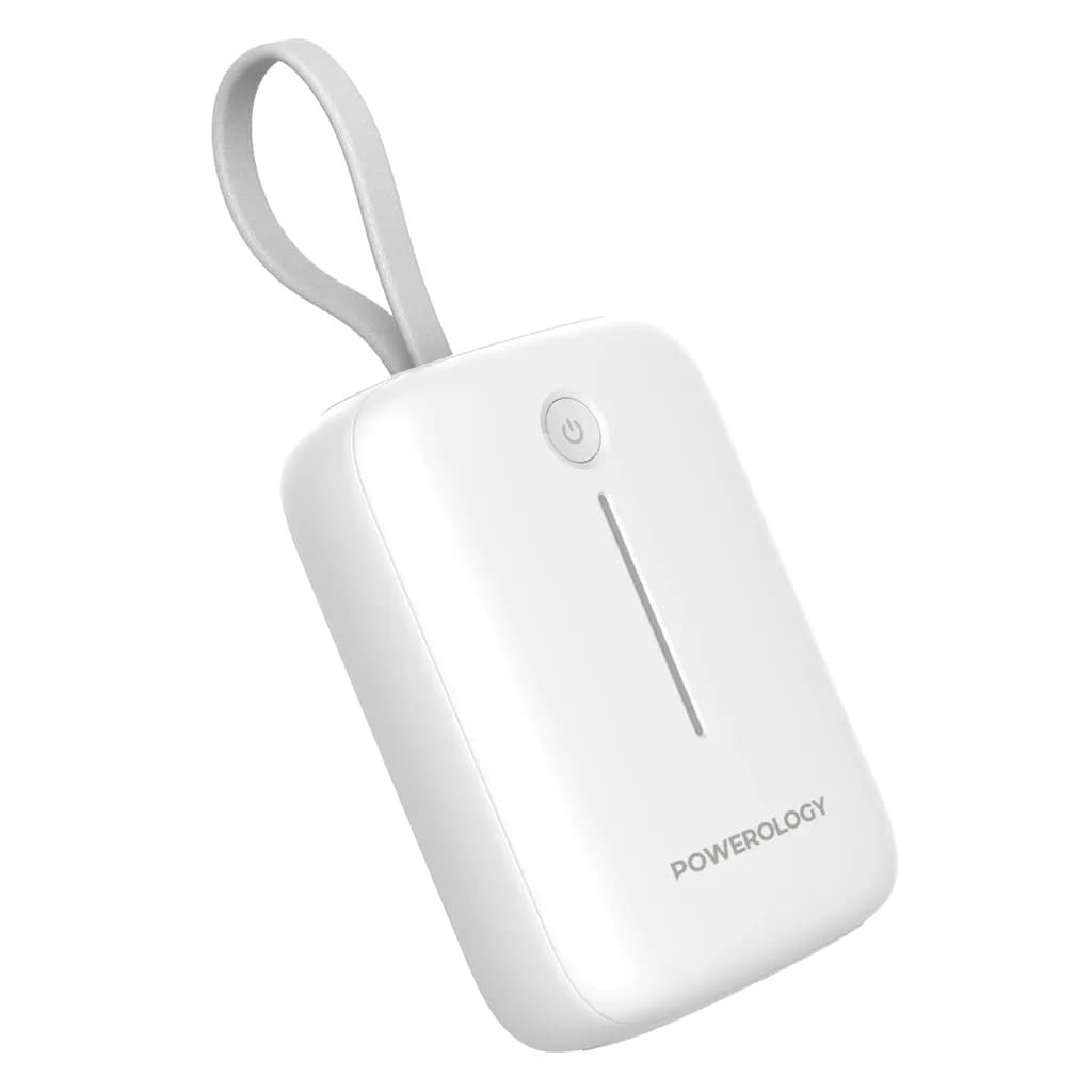 پاوربانک 10 هزار میلی آمپر ساعت همراه با کابل تایپ سی پاورولوژی(PPBCHA66)Powerology 10000mAh Power Bank — تصویر ۵