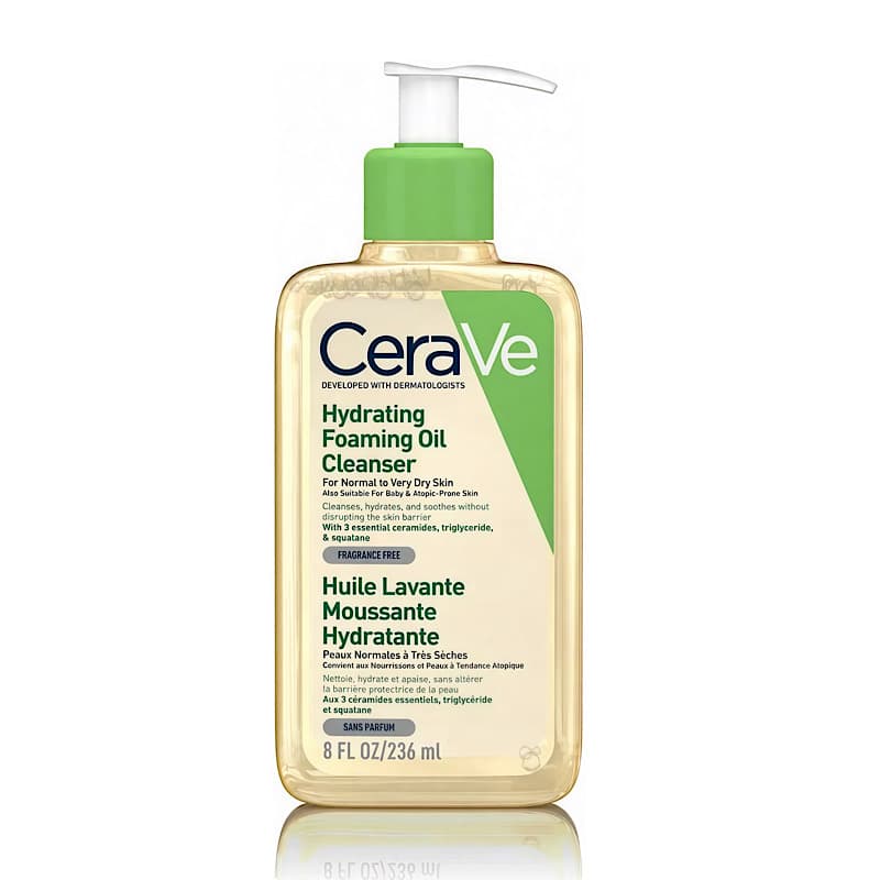 فوم شستشوی سراوی مدل Hydrating Foaming oil cleanser