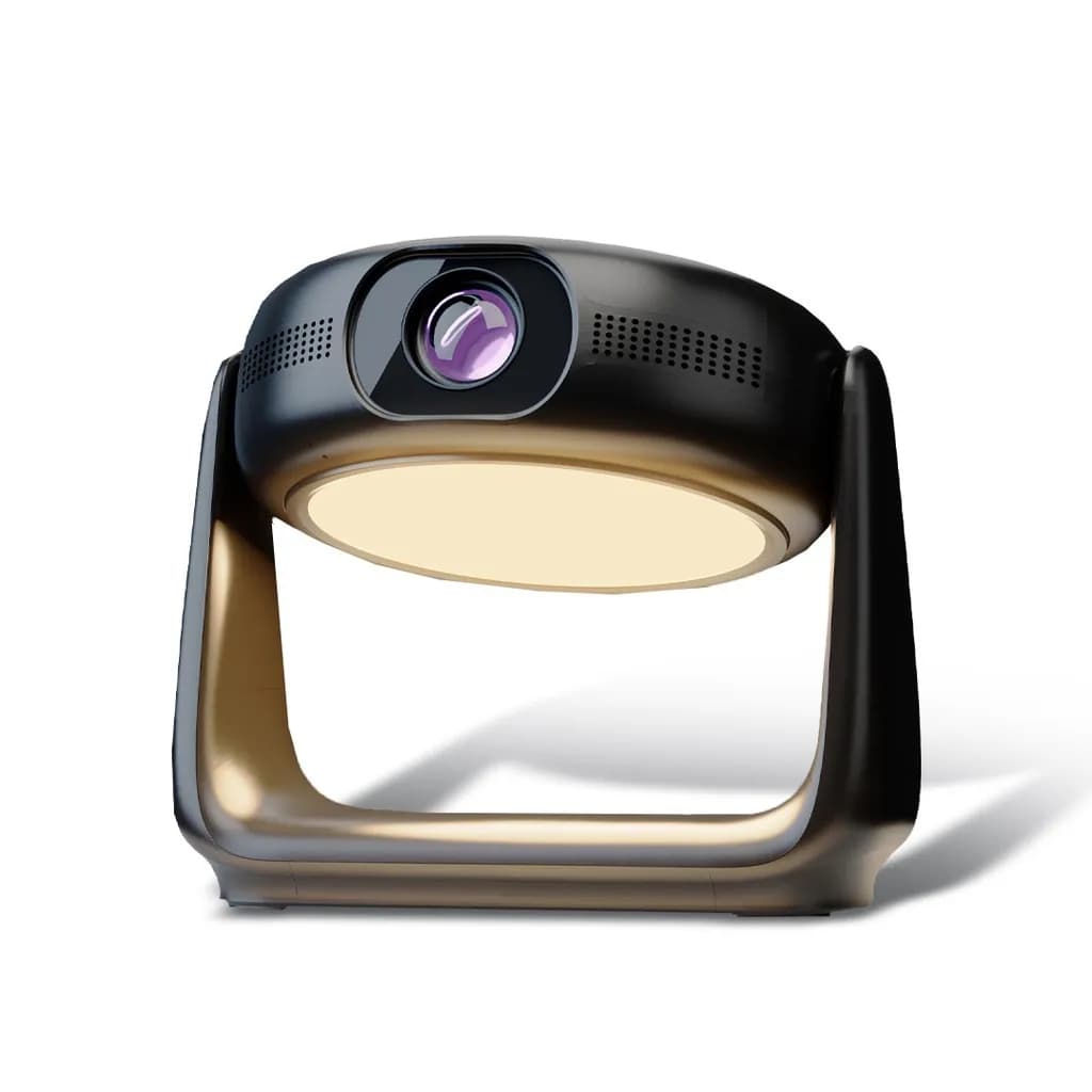 پروژکتور قابل حمل پاورولوژی (PWHDPBNBK)Powerology 300 Ansi Lumens Full HD Portable Projector with Built-in Battery and LCD light — تصویر ۵