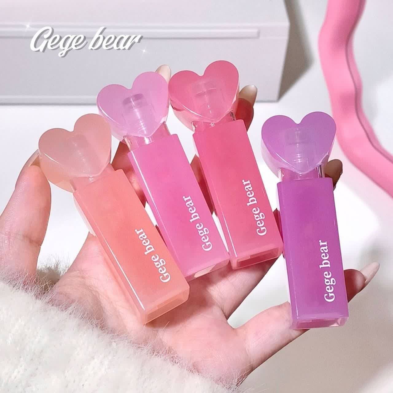 کرم لب مایع و آبرسان میوه ای Gege Bear وارداتی — تصویر ۵