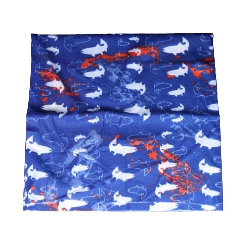 اسکارف تابستانی مدل سوزنی طرح shark — تصویر ۲