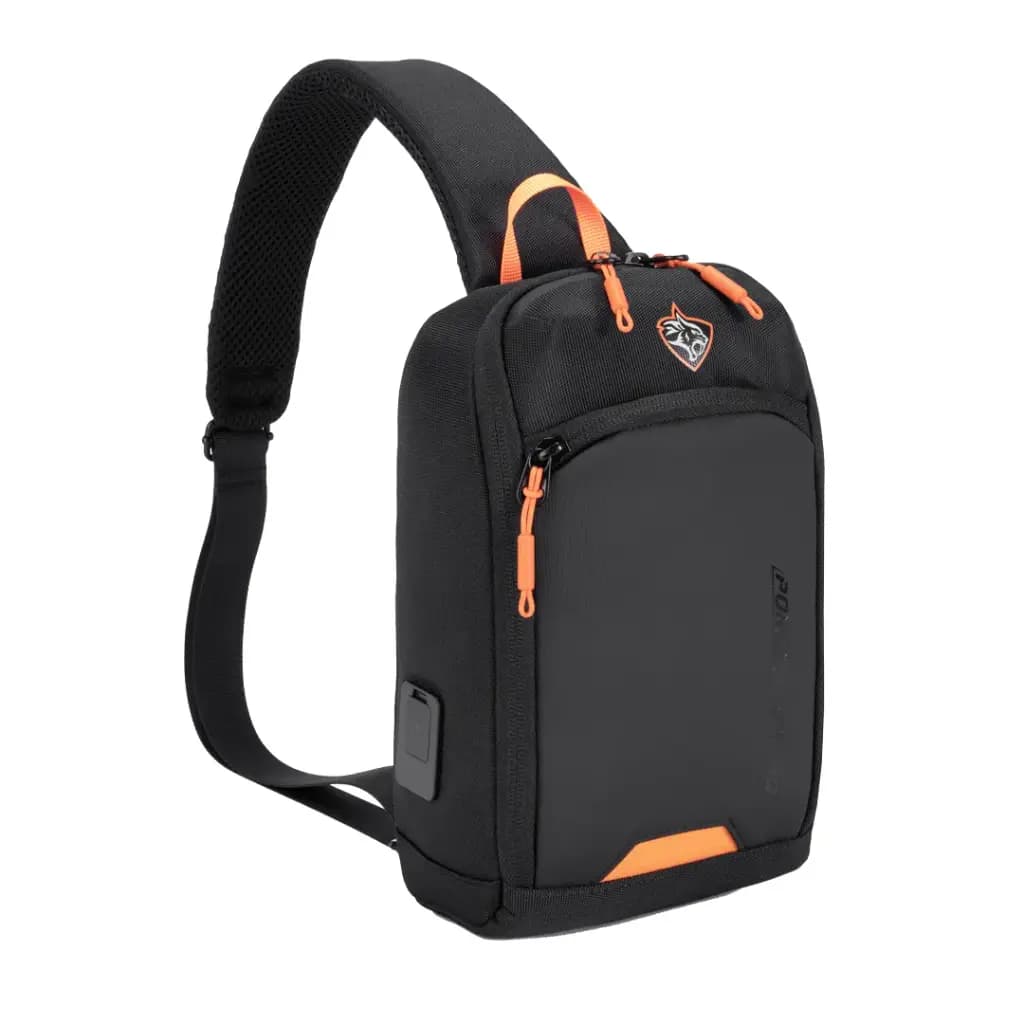 کیف تک بند و کراس بادی پرودوگیمینگ(PDX557)Porodo Gaming Crossbody Bag – Black