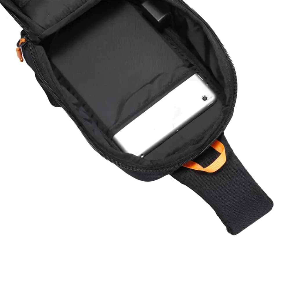 کیف تک بند و کراس بادی پرودوگیمینگ(PDX557)Porodo Gaming Crossbody Bag – Black — تصویر ۴